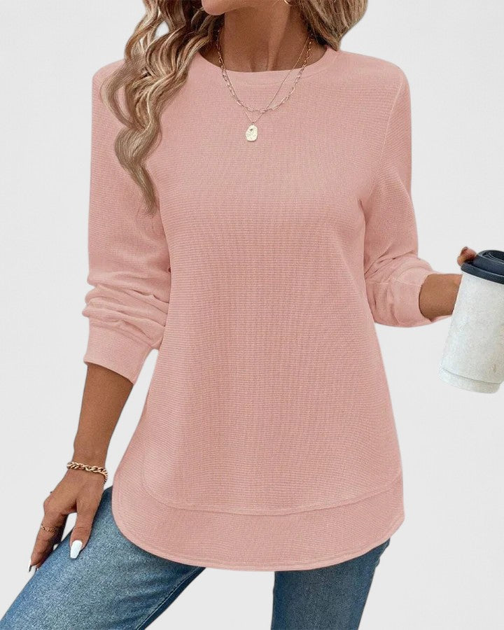 Nadyalyn Elegant O-Neck Long Sleeve