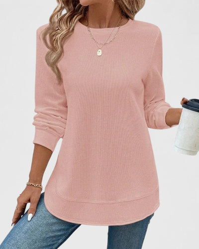 Nadyalyn Elegant O-Neck Long Sleeve