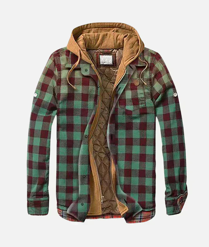Venuesa Patchwork vest with check pattern
