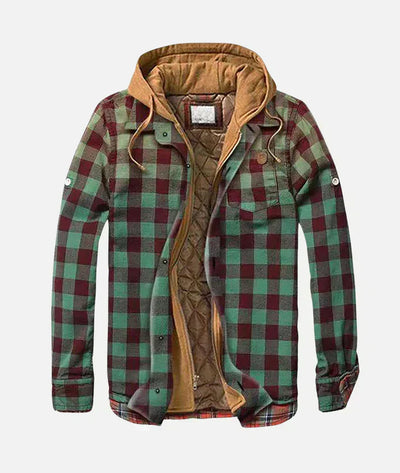 Venuesa Patchwork vest with check pattern