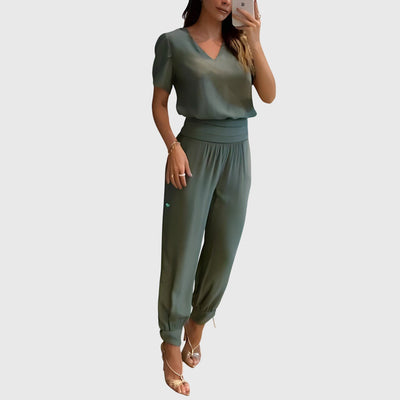 Jennifer Stylish Blouse and Pants Set