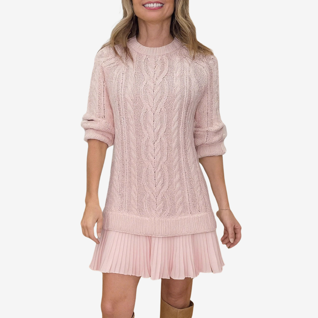 Venuesa Knitted Sweater Dress