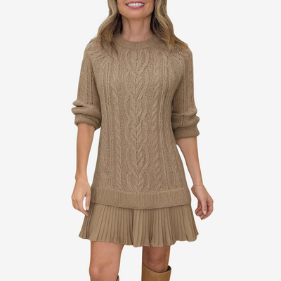 Venuesa Knitted Sweater Dress