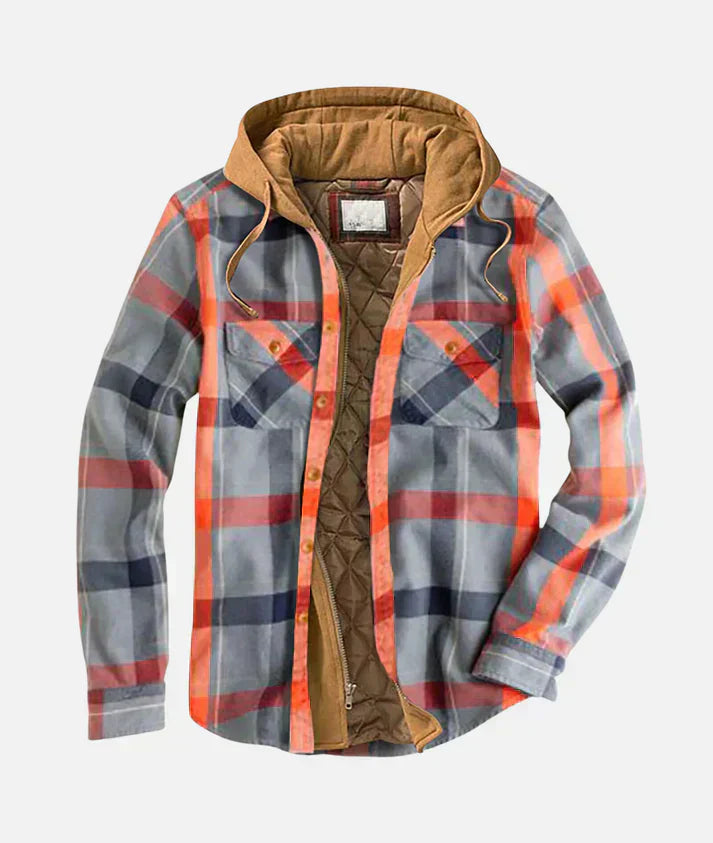 Venuesa Patchwork vest with check pattern