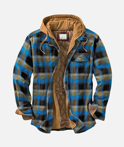 Venuesa Patchwork vest with check pattern
