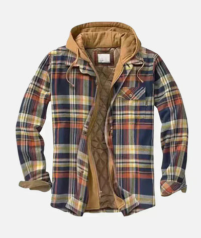 Venuesa Patchwork vest with check pattern