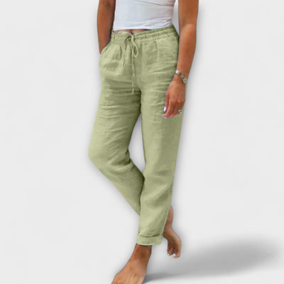 Venuesa Sophie - Linen Blend Stretch Pants