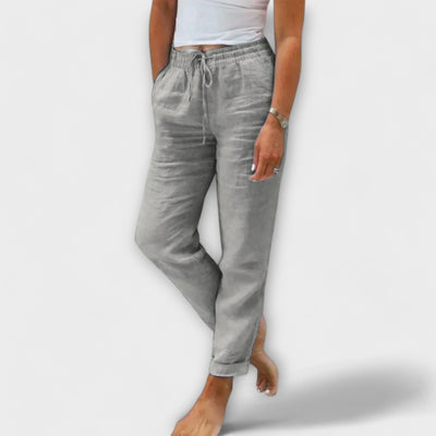 Venuesa Sophie - Linen Blend Stretch Pants