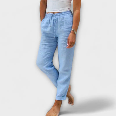 Venuesa Sophie - Linen Blend Stretch Pants