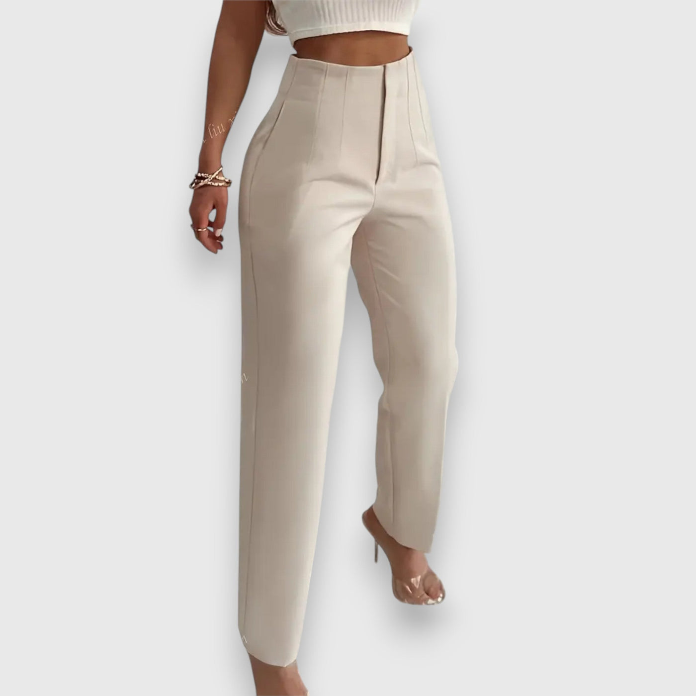 Verena High-Waisted Trousers