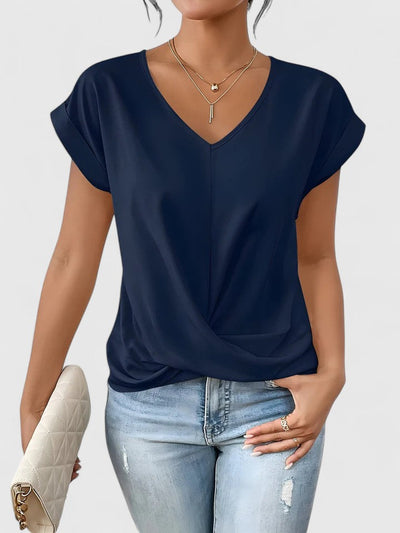 Mahrianne Comfortable V-Neck Top