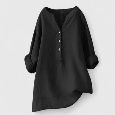 Larienne Elegant Button-Front Shirt