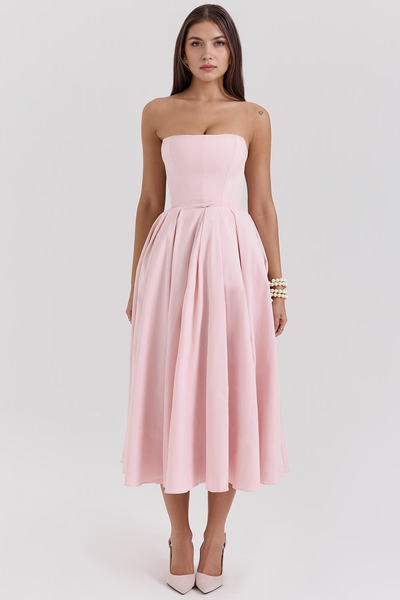 Venuesa Embroidered Bloom Dress