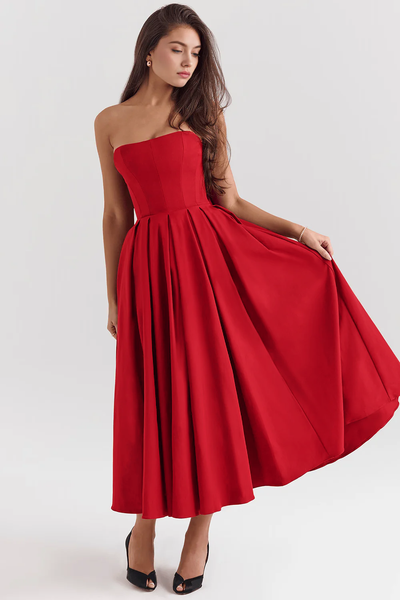 Venuesa Embroidered Bloom Dress